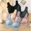 Women Sport Bras Lace Plus Size Bralette Backless Seamless Bra Brassiere Vest Gathers Shock-Proof Soutien Gorge Wireless Top BH. 