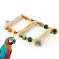 Bird Ladder Parrot Toys Ladders Chewing Toys Hanging Pet Bird Cage Accessories Hammock Toy for all type large , medium , Small Parakeets Cockatiels, Lovebirds, Conures, Macaws, Lovebirds, Finches. 