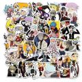 10/30/50Pcs/set Cartoon Anime Soul Eater Pvc Stickers For Kids Diy Laptop Skateboard Case Suitcases Mexid Helmet Scrapbook. 