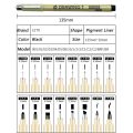 Sketch Stationery Set 12 Tip Pigment Liner Pen Sakura Pen Different Tip Liner Micron Ink Marker Pen Compatible Black Needle Manga Markers Needle Pen Painting. 