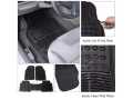 High quality 3 PCS Car Universal PVC Car floor mat - black. 