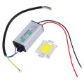 50W LED Driver Waterproof IP67 Supply High Adapter + 50W LED Chip Bulb Energy Saving For DIY Daylight. 