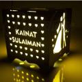 Customized Wooden LED Light Box - Special wooden Anniversary Gift For Love. 