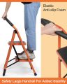 2 Step Folding Ladder Red. 