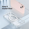 Luxury Glitter Crystal Magnetic Case for Magsafe IPhone 13 14 Pro Max 13Mini 13Pro 13Promax 14 Plus Macsafe Clear Soft Cover Dislikelike. 