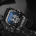 Wlisth Casual Quartz Men Watches Top Brand Luxury Stainless Steel Strap Date Time Waterproof Wristwatch Clock 6147. 