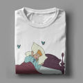 Men's Disney Cinderella Just 5 More Minutes T Shirt Pure Cotton Clothing Novelty Short Sleeve Crew Neck Tees Big Size T-Shirts. 