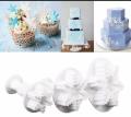 3 Pcs Cake Cutter Snowflake cookie Cutter Decorating Tools. 