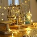 PACKIFY Golden Fairy Lights 5 meter 30 LEDs 220V Plug - String LED Lights for Room Decoration. 