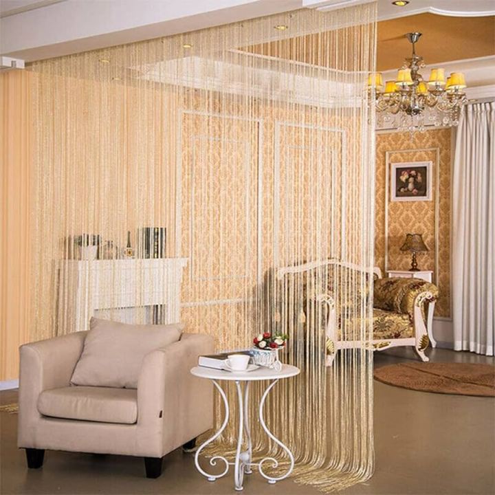 66%20Inches%20Decorative%20Glitter%20Shiny%20Tassel%20Flash%20String%20Walkthrough%20Door,%20Window,%20Divider%20Sheer%20Curtain%20-%20Image%2010