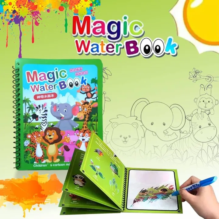 Kids%20Water%20Coloring%20Book%20Set%20-%20Quick%20Dry%20Reusable%20Magic%20Painting%20Board%20with%20Magic%20Pen%20-%20Educational%20Drawing%20book%20for%20Toddlers-%20Assorted%20Colors%20-%20Art%20Supplies%20for%20Kids%20-%20Children's%20Magic%20Coloring%20Book%20-%20Image%205