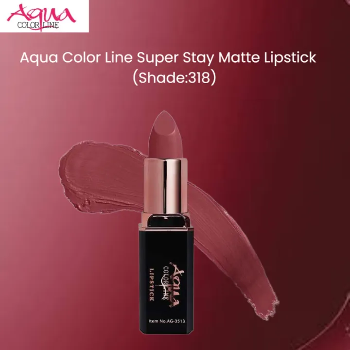 Aqua%20Color%20Line%20Super%20Stay%20Matte%20Lipstick%20(Shade:318)%20-%20Image%204