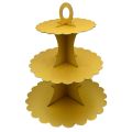 GLITTERY CUPCAKE STAND ( 3 TIERS CUPCAKE STAND ). 