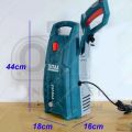 TOTAL Pressure Washer - 130 Bar - 1400 Watts - Latest n Improved TGT11316. 