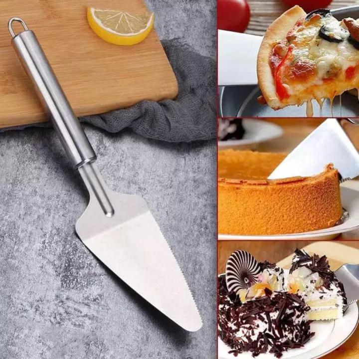 stainless steel - pizza server - cake server - Baking Cutter Slicer Spatula