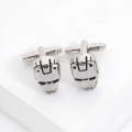Film and teion peripheral Iron Man creative men's shirt Cufflink cufflinks. 