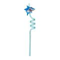 Summer Cartoon Creative Plastic Straw Marine Animal Curved Straw Kids Health Pvc Straw Bar Party Reusable Decorations Small. 