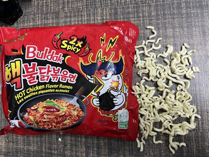 Samyang 2X Spicy Noodles (BROKEN CRUSHED) 140 gram | Instant Noodles | (RED) Imported Noodles | Korean Noodles | ramen noodles