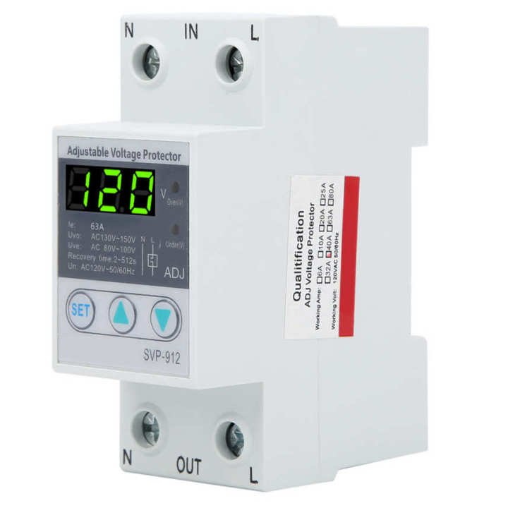 Adjustable Voltage Switch SVP‑912 120VAC Self‑Recovery Under Automatic Reset Protection