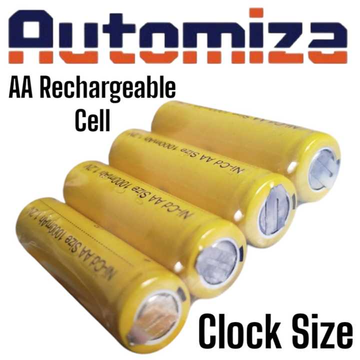 AA Rechargeable Battery cell 1000 MAHfor Hair Trimmer & Shaving Machine Ni-MH 1.2V 1000mA Good Quality