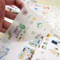 10PC A4 Self-adhesive Mask Paper WASHI Paper Inkjet / Laser Printer DIY Sticker Logo Label Scrapbooking Album Alinacutle. 