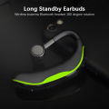 ARMICO F600 Wireless Earphones Stereo Headset 170mAh Single Handsfree with Microphone Business Bluetooth Headphones For Driving. 