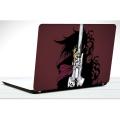 hellsing-alucard-vampires anime laptop back vinyl skin sticker 12 13 14 15 15.6 inch size for all laptop skin sticker. 