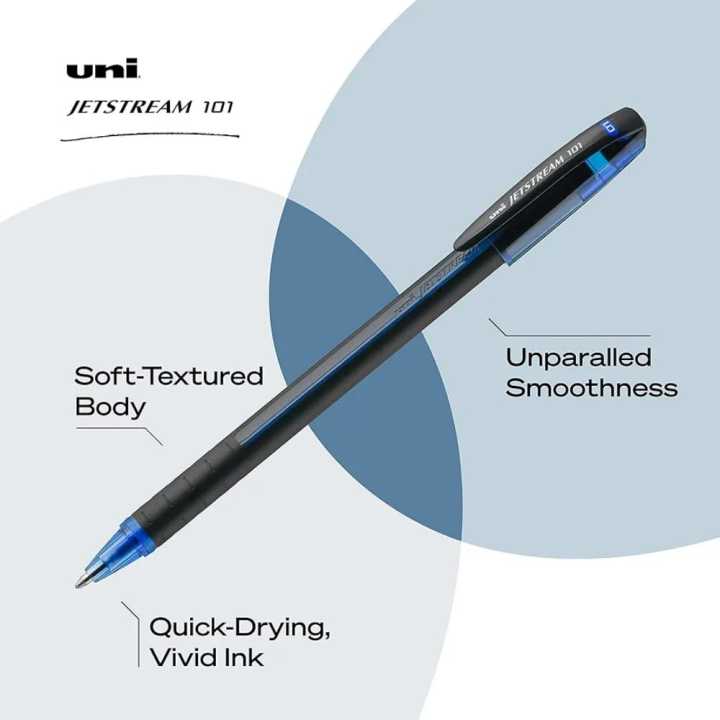 Uni-Ball Jetstream 101 (1mm) medium point ballpoint pen (1 item