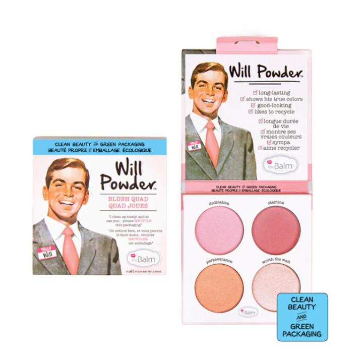 The Balm - Blush Quad (Will Powder) - Beauty by Daraz
