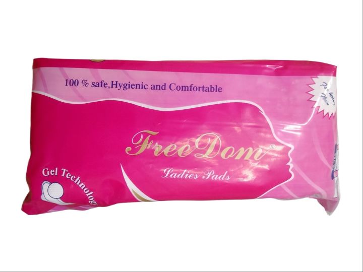 Pack of 3, 48 pcs Free Dom  Pads and High Super Quality For Heavy Flow Thick Manstural Pads, "Rahat Premium Super Plus Pads."