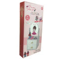 DIY Wooden Dressing table set for girls 21PCS Makeup set with dressing table for children. 