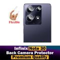 Infinix Note 30 Back Camera Glass Protector Gorilla Nano Lens Glass For infinix note30 - Transparent. 