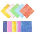 50 Sheets Multi-size Mixed Shining Color Handmade Material Glittering Origami Paper Scrapbooking Decoration DIY Accessories Square Folding Papers. 