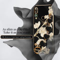 Love Bracelet case for Huawei Y9 Prime 2019 Back Cover Bauhinia Flower Case. 