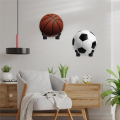 Medicine Ball Holder,Exercise Ball Wall Rack for Gym Garage Storage Yoga Ball,for Yoga Ball/Stability Ball/Basketball. 