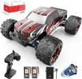 DEERC 300E Remote Control Car High Speed RC Cars for Kids Adults 1:18 Scale 40 KM/H 4WD Off Road Monster Trucks,2.4GHz All Terrain Toy Trucks with 2 Rechargeable Battery,40+ Min Play Gift for Boy Girl. 