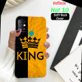 Infinix Hot 10 Back Cover - King Soft Case. 