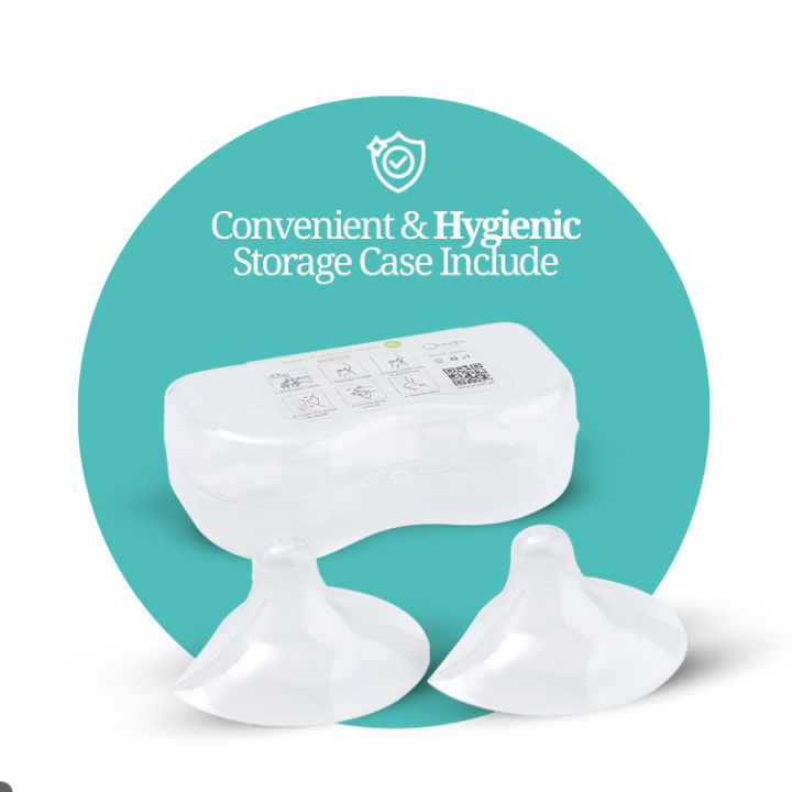 ORNAVO%20Nipple%20Shield%20For%20Breasts,%20Encourages%20Baby's%20Attachment%20to%20Breast,%20Pack%20of%202%20Nipple%20Shields%20Great%20for%20Problems%20with%20Latching,%20Cushions%20Sore%20or%20Sensitive%20Nipples%20,%20%20Ultra-Thin%20Flexible%20100%25%20Silicone%20Breast%20Nipple%20Shield%20&%20Nipple%20Protector%20With%20Case%20-%20Image%208