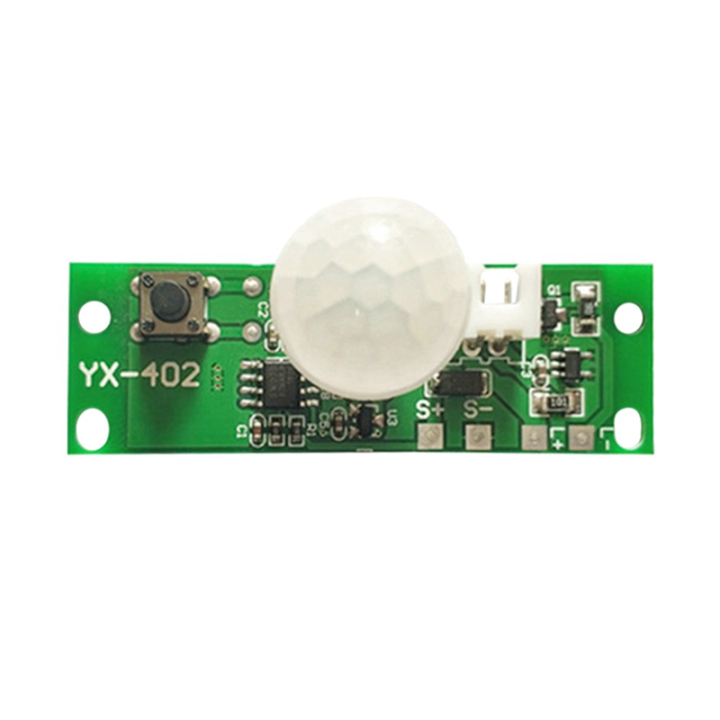 Solar Night Light Circuit Board Control Sensor Solar Wall Light Control Panel DIY Kits As Shown PCB Lithium Battery Charger Induction Distance