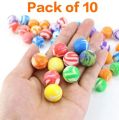 Pack Of 10 - 20mm Super Soft Rubber Balls For kids - Sim Sim Balls- Bouncing Balls... 