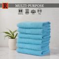 Face Towel Gym Towels - Light Weight, Super Absorbent, and Soft Towels- Ideal for Face, Gym, and Travelling Towel set of 12 - Size12x12 Inches. 