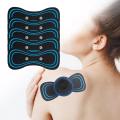 5x Neck Massager Replacement Gel Pads Reusable Electric Neck Massager Patch. 