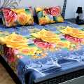 BeQuest Soft Cotton Bed Sheet with Exclusive Designs. 
