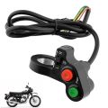Universal Motorcycle Handlebar Assembly Switches ON/OFF Button Connector Horn Turn Signal Lights Head Spot Light Switch. 