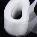 50 yard Nylon 2Inch Stiff Horsehair Braid for Nylon Sewing Wedding Dress Dance Skirt Gowns Shaping Trimming Accessories (White). 