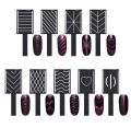 2 PCs Nail Art Cat Eyes Magnet Head DIY 3D Magnetic head Plate Magnet for Nail Art Tools. 
