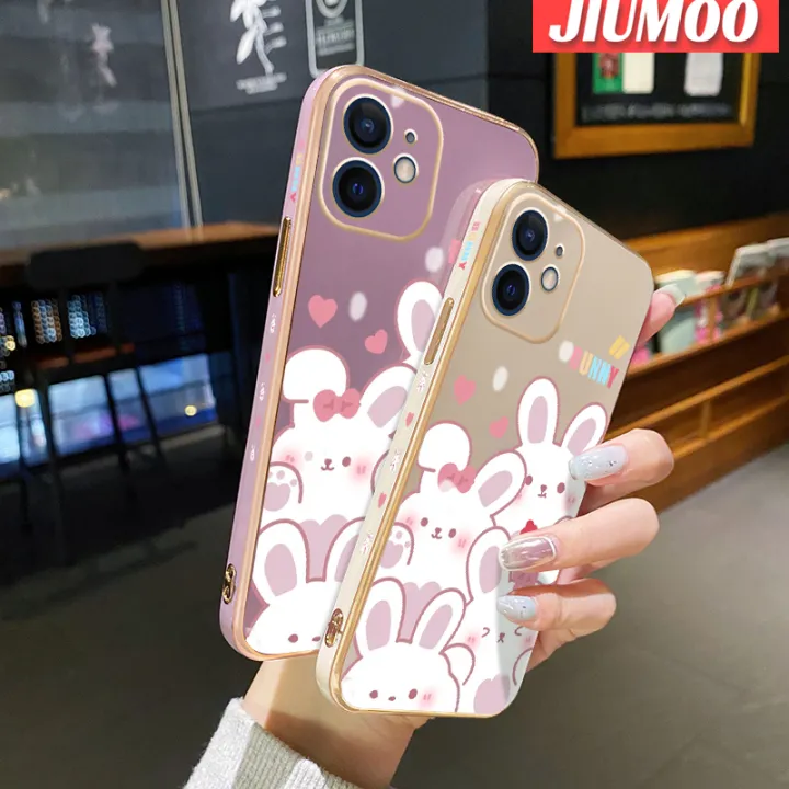 JIUMOO%20For%20Infinix%20Smart%206%20HD%20Smart%206%20Plus%20Smart%207%20Case%20Cartoon%20Cute%20Bunny%20Luxury%20Plating%20Phone%20Cases%20New%20Square%20Edge%20Pattern%20Silicone%20Soft%20Casing%20Camera%20Lens%20Protection%20Shockproof%20Cover%20-%20Image%203