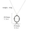 New TV Show Wednesday Addams Cosplay Necklace Talisman Morticia Fashion Trends Gothic Necklace for Women Men Jewelry Prop. 
