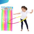 HULA HOOP RING FOR GIRLS BOYS KIDS AND ADULTS FITNESS EXERCISE PLAYING ADJUSTABLE TWISTER RINGS. 