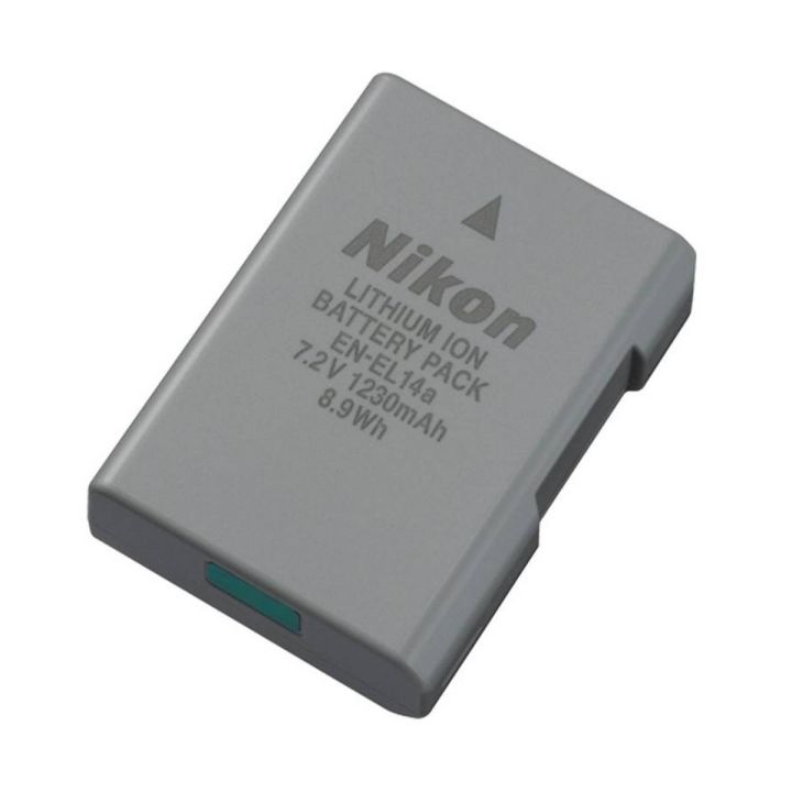 Rechargeable Li-Ion Battery for Nikon DSLR Cameras EN-EL14a ENEL14 D3500, D5600, D3300, D5100, D5500, D3100, D3200, D5200, D5300 D55500 D5600 D3500, D3400, DF, Coolpix P7000, P7100, P7700, P7800 Cameras & More